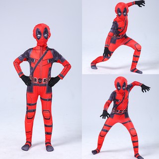 ภาพหน้าปกสินค้าDeadpool Tights Full Cosplay Costume Superhero Suit Jumpsuit ซึ่งคุณอาจชอบราคาและรีวิวของสินค้านี้