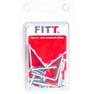 เหล็กฉาก ตัวL FITT 30X30 MM 4EA เหล็กฉาก ตัวL FITT 30X30MM 4EA ใช้สำหรับยึดเฟอร์นิเจอร์ไม้ทั่วไป ใช้สำหรับยึดเฟอร์นิเจอร