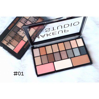 Sivanna Makeup Studio Eyeshadow &amp; Blusher Palette เบอร์ 01