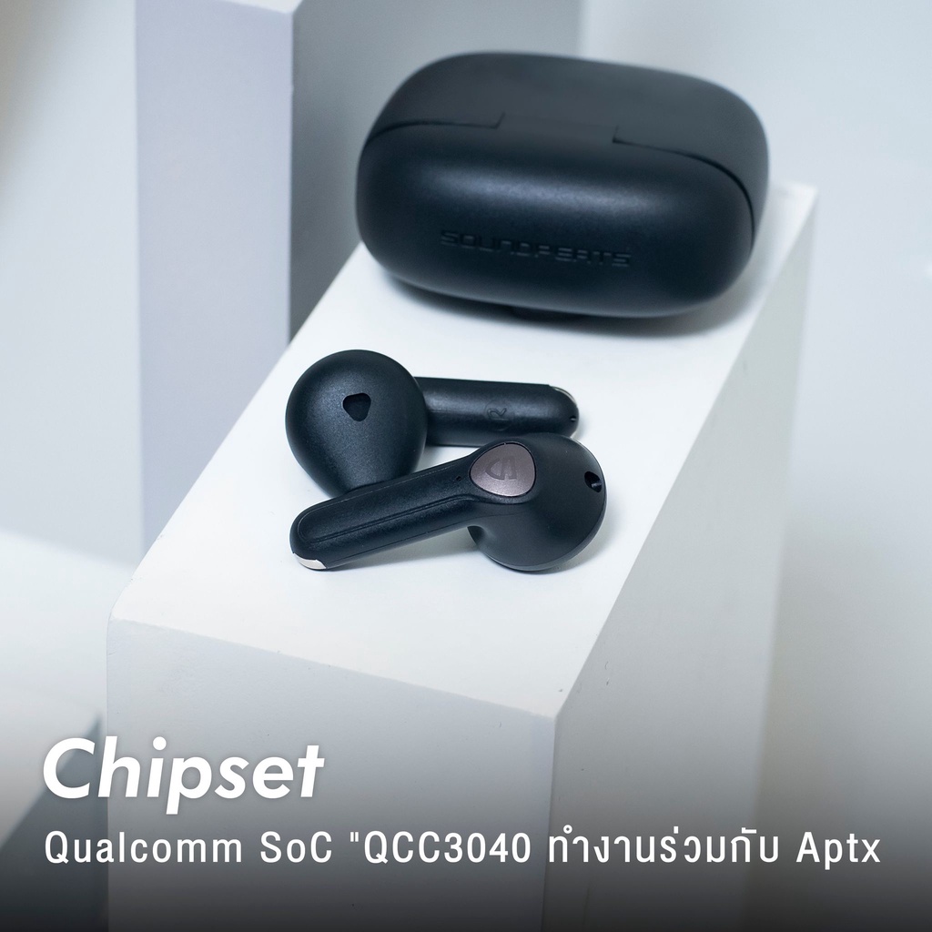 ภาพสินค้า(ประกันศูนย์ไทย1ปี+แถมฟรี ) Soundpeats Air3 , Air3 Deluxe Bluetooth 5.2 หูฟังบลูทูธ Air 3 True Wireless หูฟังไร้สาย จากร้าน egadgetthailand.official บน Shopee ภาพที่ 6