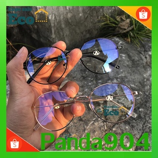 Ecotech panda904 แว่นตา มีเลนส์กรองแสงสีฟ้า คุณภาพดี
