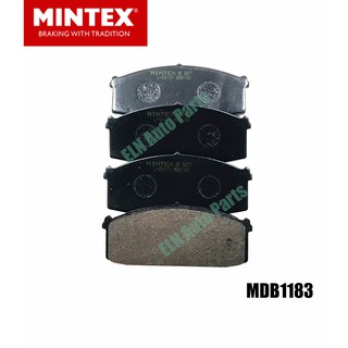 Mintex ผ้าเบรคหน้า (ของอังกฤษ) (brake pad) NISSAN Bluebird 910, Laurel 180L, Skyline 240KGT, Stanza FX T11, Urvan E23