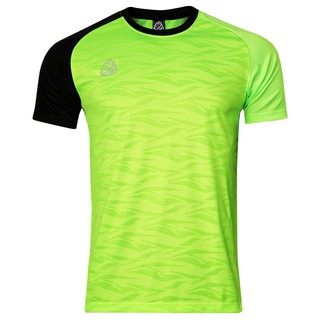EGO SPORT EG1017 เสื้อฟุตบอลคอกลมแขนสั้น สีเขียวสะท้อน