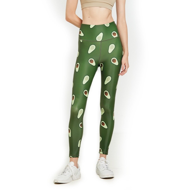 LADA SEAMLESS LEGGINGS - AVOCADO GREEN main image 1