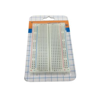 ราคาและรีวิวโปรโต้บอร์ด  Breadboard บอร์ดทดลอง 400 รู