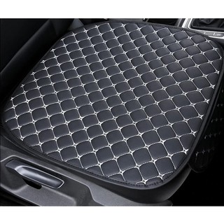 Fin 1 แผ่นรองเบาะนั่งรถยนต์หนัง PU ผ้าคลุมเบาะรถยนต์ Universal Car Seat Covers Mat PU Leather 5 Layers No. 2991-2