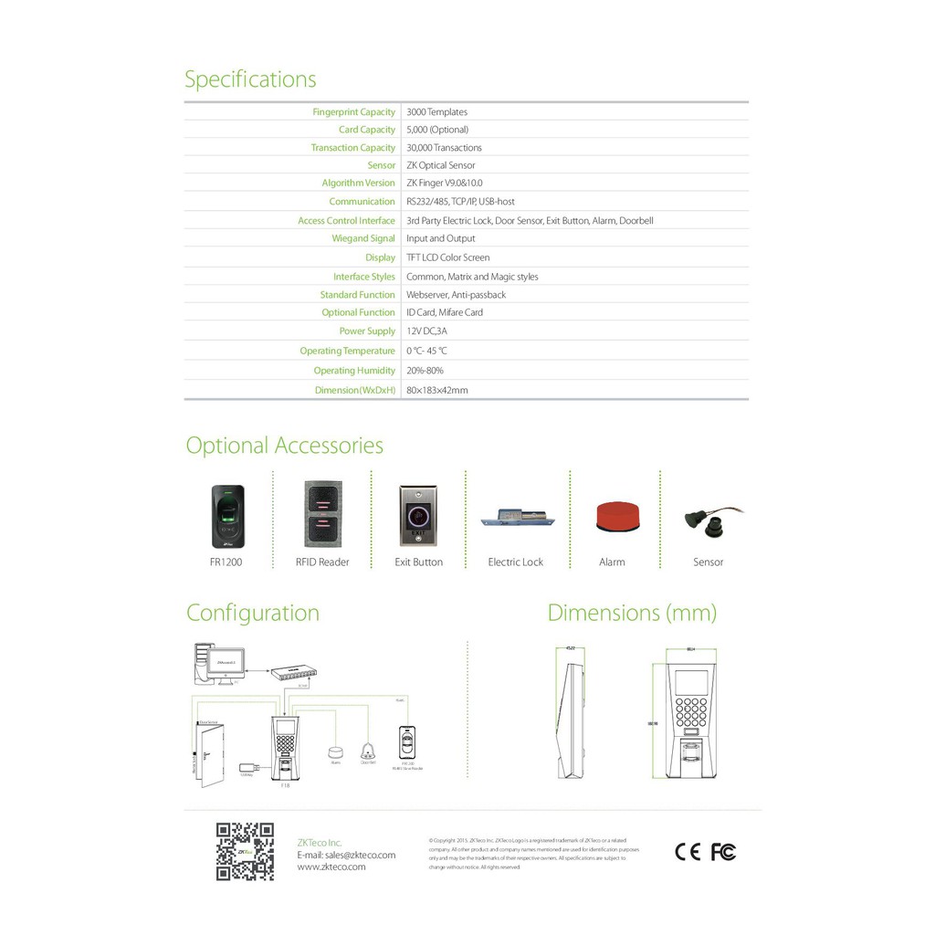 ระบบเปิด-ปิดประตู-access-control-system-f18-ราคาบวกvatแล้ว