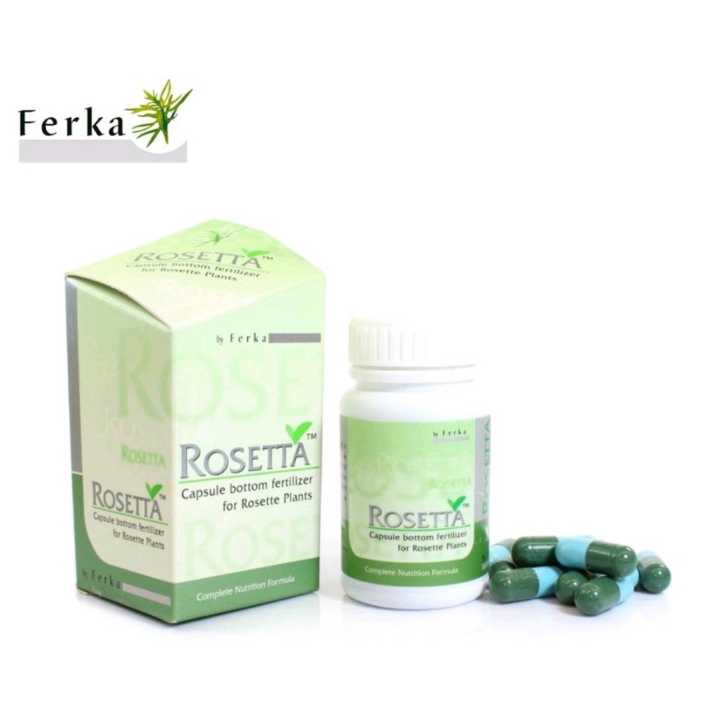 Ferka Rosetta 50 PCS ปุ๋ยไม้น้ำ สำหรับพืชไม้น้ำที่มีลำต้นสั้น หรืออยู่ ...