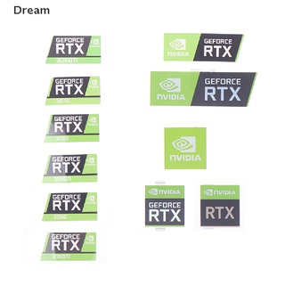 <Dream> สติกเกอร์การ์ดจอ Rtx 3090ti 3080TI 3070 3060 สําหรับแล็ปท็อป