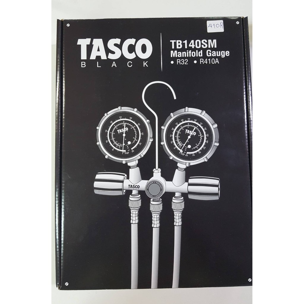 tasco-แทสโก้-แท้-tb140sm-เกจวัดนำ้ยา-เกจคู่-r32-r410-hose-150-cm-600-3000psi-เครื่องมือช่าง-อุปกรณ์ราคาถูก-ส่งเร็ว