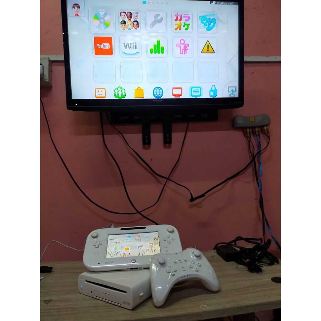 ภาพหน้าปกสินค้าเครื่อง WII U 192 GB เมนูใช้งานภาษาอังกฤษเล่นเกมส์ได้ทุกโซนทั่วโลก มี FREESHOP โหลดเกมส์ฟรี ลงเกมส์ในเครื่องให้ จากร้าน budthai26 บน Shopee