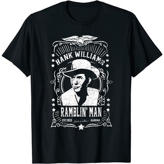 [S-5XL] เสื้อยืด พิมพ์ลาย Hank Williams Tour Music เหมาะกับของขวัญ สไตล์คลาสสิก สําหรับผู้ชาย