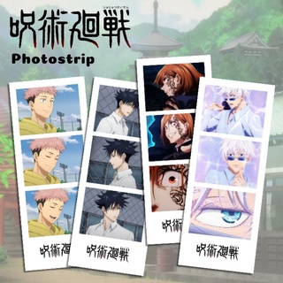 โปสเตอร์โพลารอยด์ ลายการ์ตูนอนิเมะ gojo satoru sukuna itadori nanami kento fushiguro