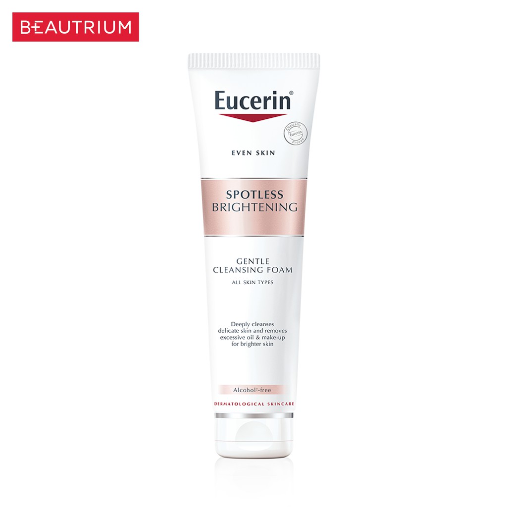 eucerin-spotless-brightening-gentle-cleansing-foam-โฟมล้างหน้า-150g