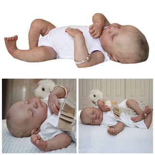 48cm Hand Drawing Reborn Baby Doll Levi Premie Realistic Toddler Boy Lifelike Vivid Reborn Doll