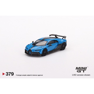 Mini GT No. 379 Bugatti Chiron Pur Sport Blue
