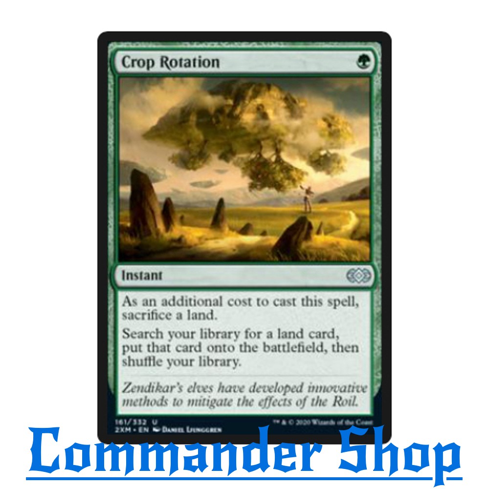 Crop Rotation (Instant) Green การ์ด Magic The Gathering (MTG) | Shopee ...