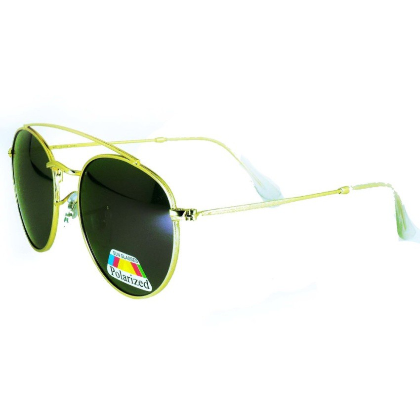 polarized-แว่นกันแดด-แฟชั่น-รุ่น-180b-กรอบทอง-เลนส์-polarized