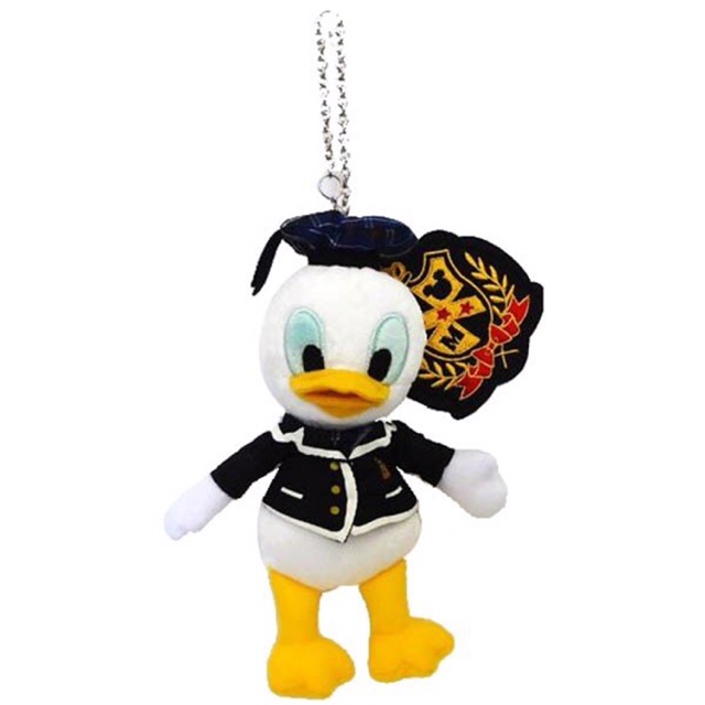 แท้-100-จากญี่ปุ่น-พวงกุญแจ-ดิสนีย์-โดนัลด์-ดั๊ก-disney-donald-duck-the-after-school-plush-doll-ball-chain