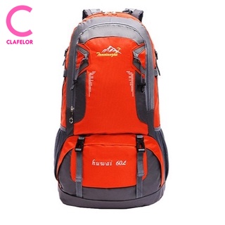 CLAFELOR-กระเป๋าเป้สะพายหลัง Backpack สำหรับนักเดินทาง กันรอยขีดข่วน เช็ดทำความสะอาดง่าย ผ้าโพลีเอสเตอร์ รุ่น HW-8610