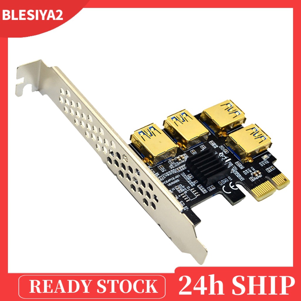 blesiya2-pcie-1-to-4-pci-express-อะแดปเตอร์การ์ดโมดูล-pci-e-1-x-to-external-4-pci-e