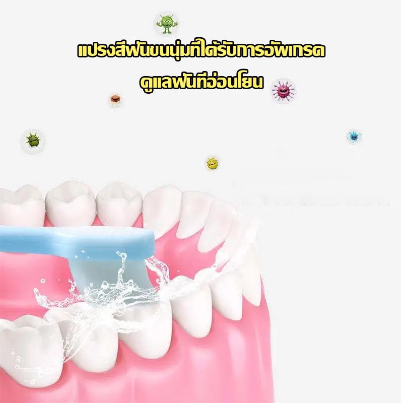 แปรงสีฟันเด็ก-a900-อายุ2-12ปี-แปรงสีฟันราคาถูก