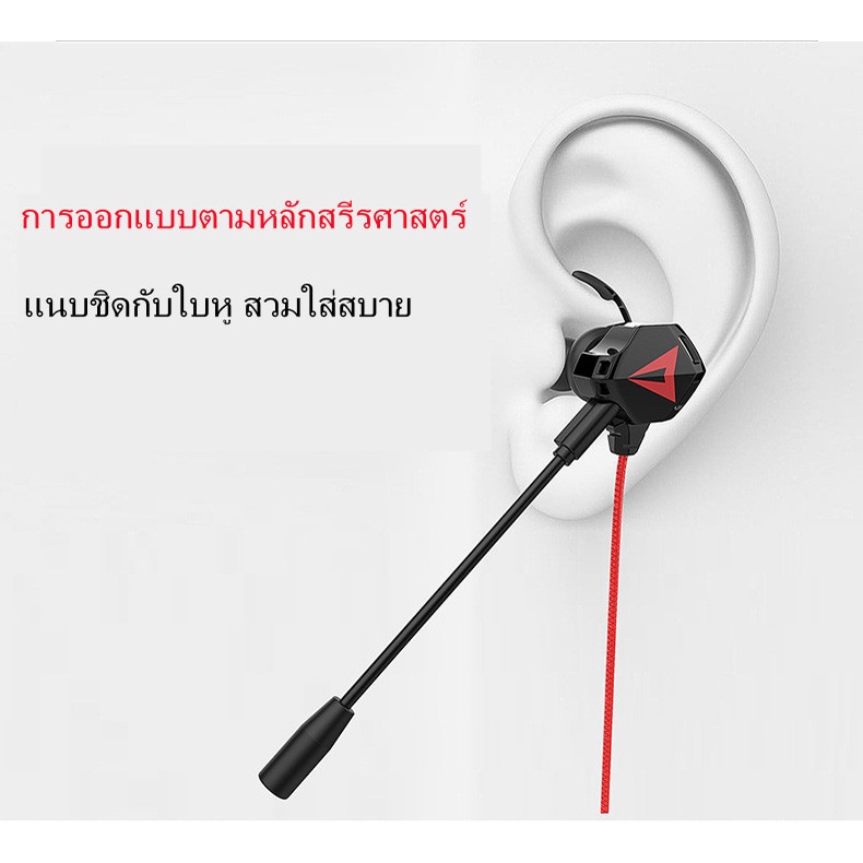 จัดส่งที่รวดเร็ว-e-sports-gaming-earphone-หูฟังสำหรับเล่นเกม-ผู้ช่วยที่ดีในการชนะเกม