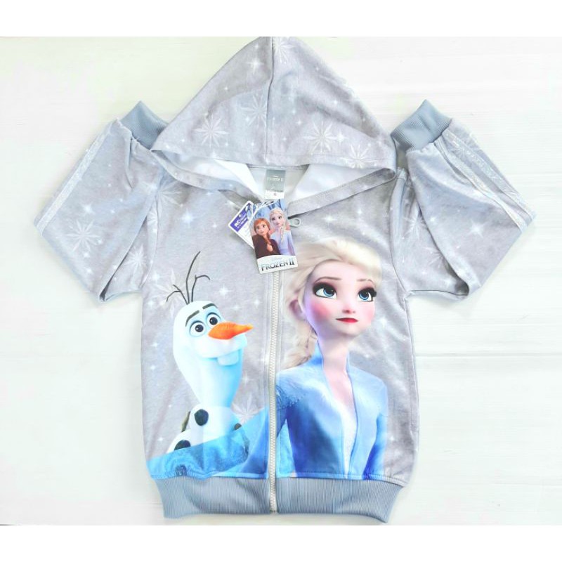 เสื้อกันหนาวเด็ก-กันลม-กันแดด-มีฮู้ด-frozen-เอลซ่า-แอเรียล-lol-บาร์บี้-princess