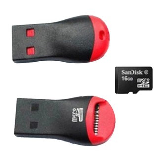ภาพหน้าปกสินค้าMemory Card Reader To USB 2.0 - Adapter for Micro SD SDHC SDXC TF Mini Portable ที่เกี่ยวข้อง