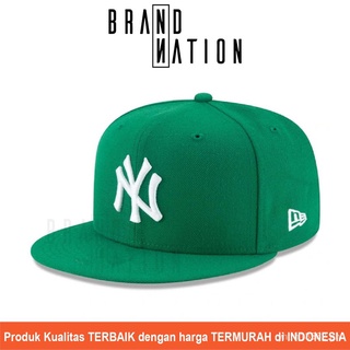 (พร้อมส่ง) หมวกเบสบอล NY New York Yankees GREEN WHITE MLB Major League MLB snapback snapback cap หมวกเบสบอล