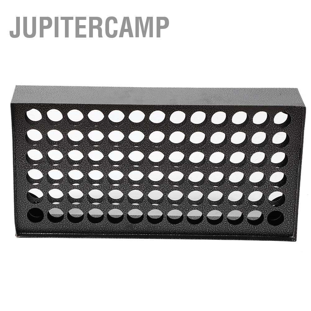 jupitercamp-ชั้นวางหมึกสัก-แบบเหล็ก-78-หลุม-สีดํา