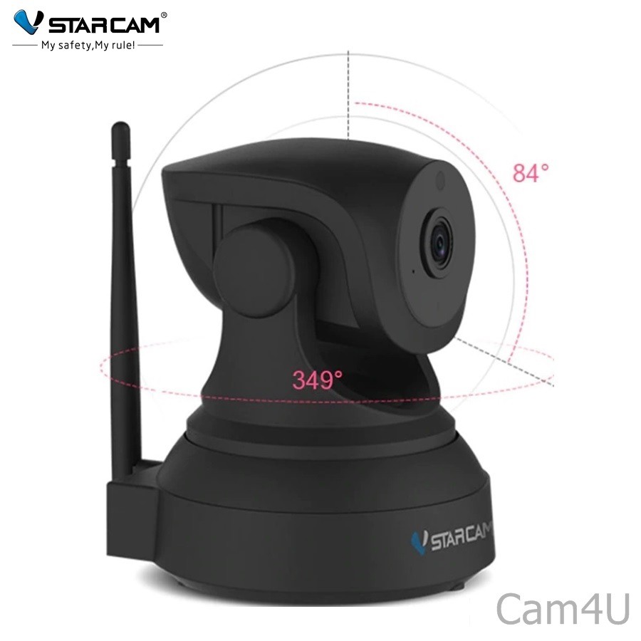 ภาพสินค้าVstarcam กล้องวงจรปิดกล้องใช้ภายในรุ่นC7824 ความละเอียด1ล้าน H264+ มีAIกล้องหมุนตามคน Bycam4u จากร้าน cam4u บน Shopee ภาพที่ 3