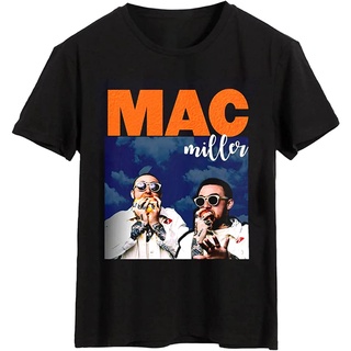 เสื้อยืดโอเวอร์ไซส์เสื้อยืด พิมพ์ลายกราฟฟิค Mac Miller BootlegS-3XL