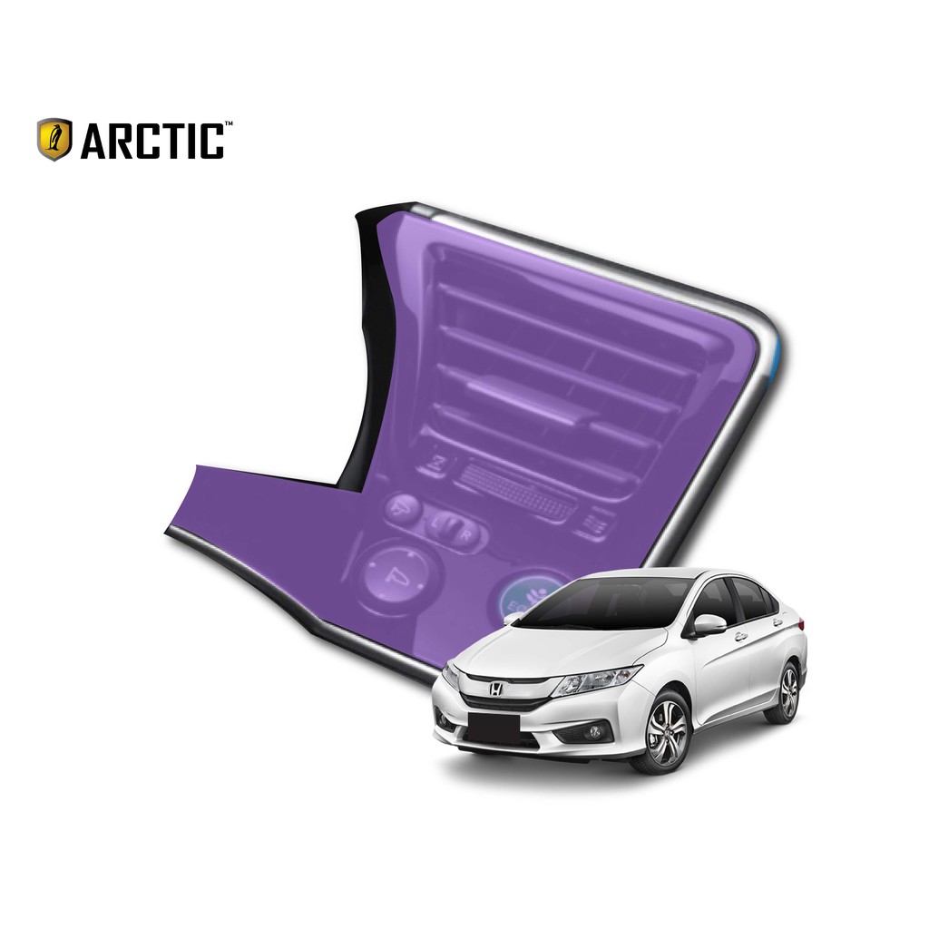 arctic-ฟิล์มกันรอยรถยนต์-ภายในรถ-pianoblack-honda-city-2017-2018-v-v-sv-sv-บริเวณรอบแอร์คนขับ