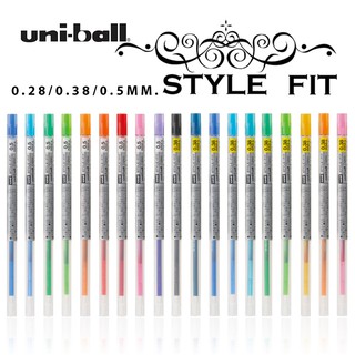 ไส้ปากกา UNI STYLE FIT 0.28/0.38/0.5 mm.16 สี