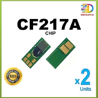 Discount4U .**Pack 2** CHIP Tone HP CF217A for HP Pro M102