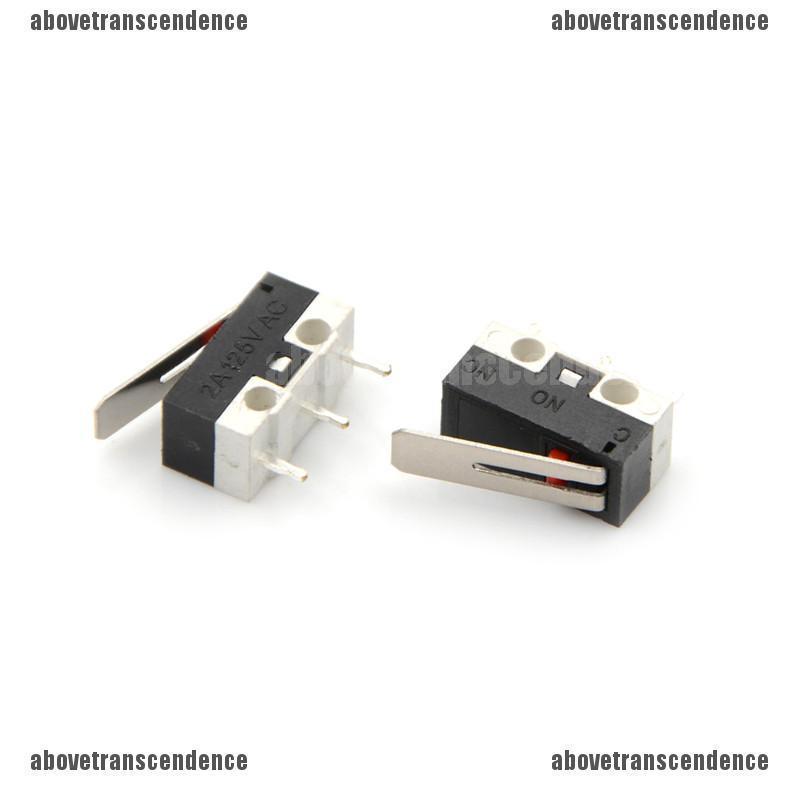 10 ชิ้น 2A 125V ไมโครลิมิต สวิตช์ คันโยก แขนลูกกลิ้ง ตัวกระตุ้น สแน็ป แอคชั่น สวิตช์