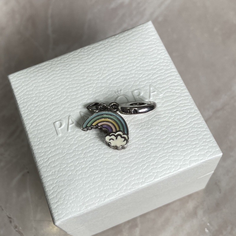 PANDORA Rainbow and Cloud Dangle Charm Shopee Thailand