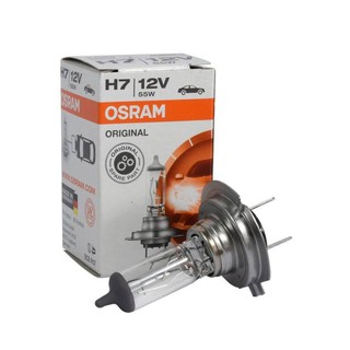 หลอดไฟ OSRAM H7 12V(55W) สี Original