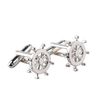 Hot New Cufflink Alloy Electric Ferry Fashion French Cufflink Sleeve Pin Foreign Trade Hot Source Wedding Party Gift