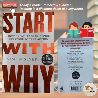 หนังสือ START WITH WHY - Sinek, Simon - แนะนำ📚