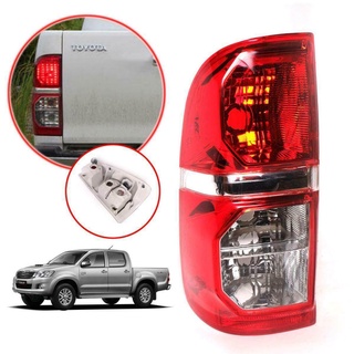 เสื้อไฟท้ายโตโยต้าวีโก้แชมป์ Toyota Hilux Vigo Champ 2012-2015 เลนส์สี Red Cl car-tail-light-parts T8