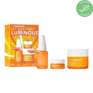 OLE HENRIKSEN Lets Get Luminous Brightening Essentials Skincare Set