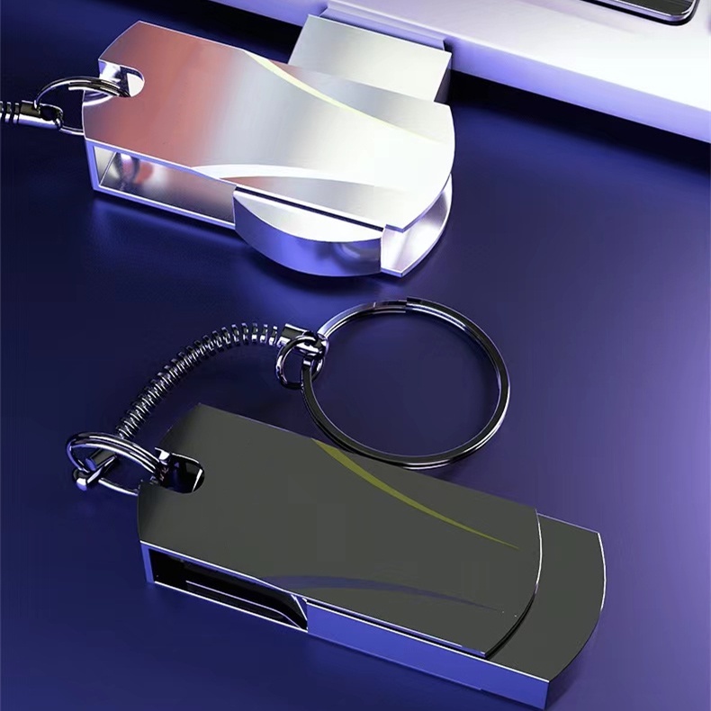 ภาพหน้าปกสินค้าแฟลชไดร์ฟ 1TB Portable Metal USB Flash Drive จากร้าน yiruixu บน Shopee
