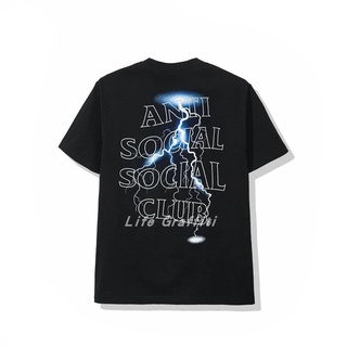 เสื้อยืดแขนสั้น พิมพ์ลายโลโก้ Anti Social Social Club ASSC สําหรับผู้ชาย และผู้หญิงS-5XL