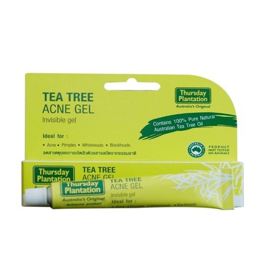 thursday-plantation-tea-tree-acne-gel-10g-ลดสาเหตุของการเกิดสิวด้วยสารสกัดจากธรรมชาติ-ใช้สำหรับสิวอุดตัน