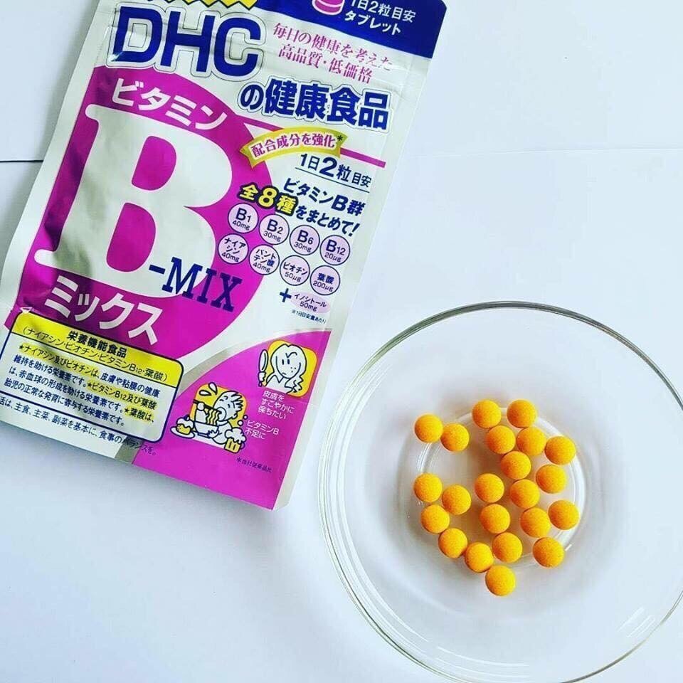 ถูกที่สุด-dhc-vitamin-b-mix-วิตามิน-บี-รวม-8-ชนิด-รักษาและป้องกันการเกิดสิว-ขนาด-20-เเละ-60-วัน