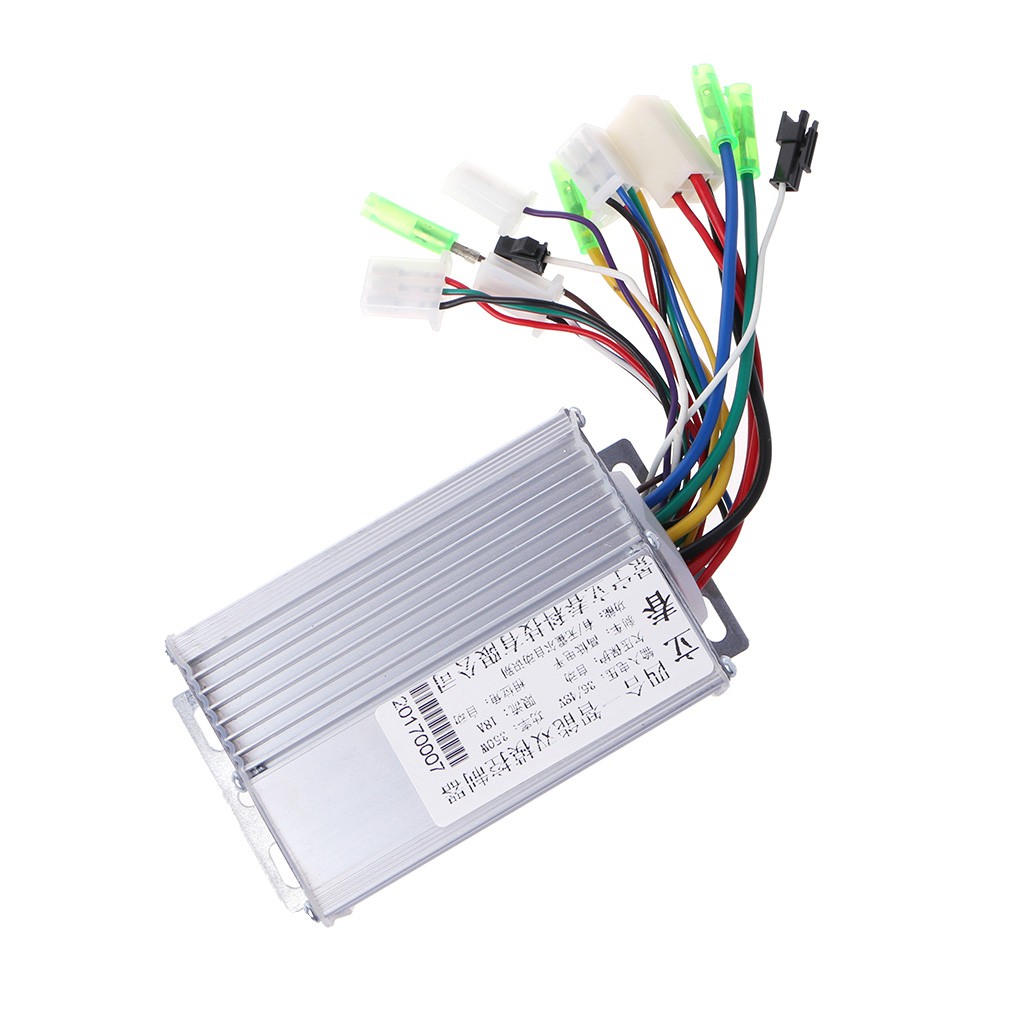 ภาพหน้าปกสินค้าอุปกรณ์ควบคุม มอเตอร์ Brushless DC จักรยานไฟฟ้า สกูตเตอร์ 36V/48V 350W