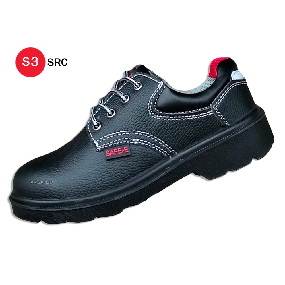 ภาพหน้าปกสินค้า1-30 เม.ย.  รับส่วนลดเพิ่ม รองเท้านิรภัยรุ่น Safe-e (new) แบบหุ้มส้น หัวเหล็กกว้าง มาตรฐาน S3