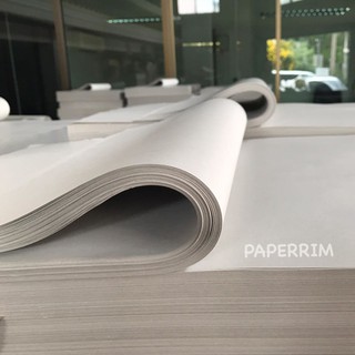 สินค้า กระดาษปรู๊ฟ กระดาษวาดแพทเทิร์น จำนวน 50/100 แผ่น ขนาด 31x43 นิ้ว สีขาวอมเทา